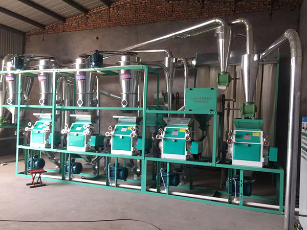 中型面粉加工設備,面粉加工設備,日產(chǎn)20-100噸的中型面粉加工設備