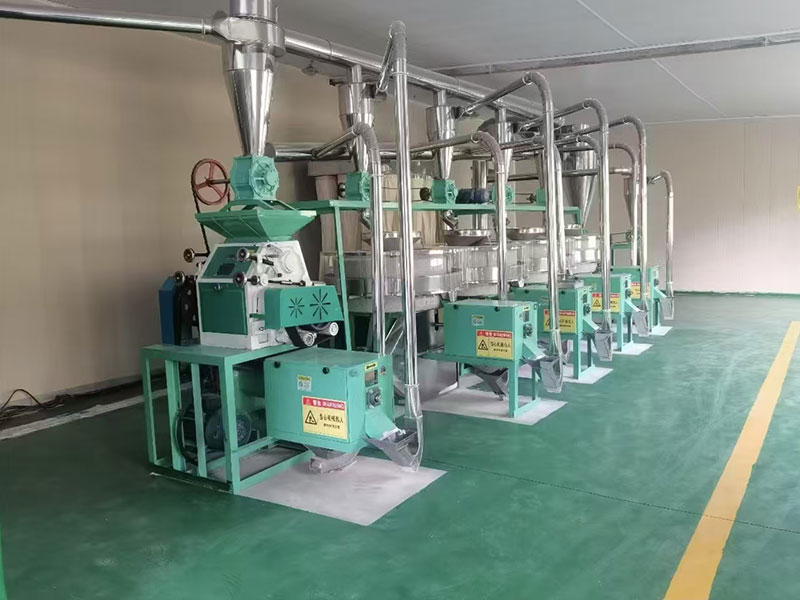全自動面粉機設備的加工特點